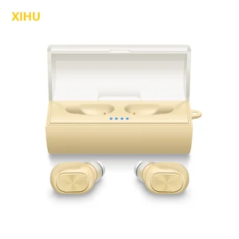 XIHU Mini Bluetooth Hovedtelefoner Sport Stereo Separat Binaural Trådløse Hovedtelefon Med Strømforsyning Max 3,5 g For Musik Ring til Telefoner