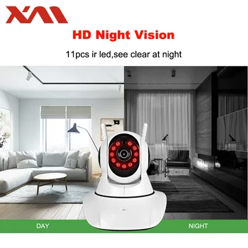 XM 1080P Trådløse PTZ IP-Kamera Wifi CMOS-Night Vision H264 PTZ IR Sikkerhed Kamera Motion Detection Sikkerhed i Hjemmet
