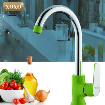 XOXO Moderne mode stil xoxo ' s nye messing køkkenarmatur tager en ekstra 3 - torneira roterende 360 graders cozinha mixer20021-1R