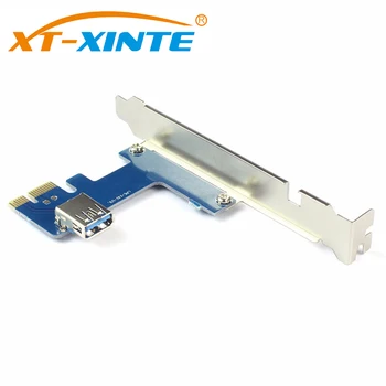 XT-XINTE PCI-E PCIe-adapterkort 1 til 4 1X til 16X Slot Riser Mining-Kort PC-Stik for Miner BTC Bitcoin