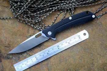Y-START LK5013 Flipper Folde Kniv Med kugleleje Skive 440C Blade G10 Håndtere Udendørs Camping Jagt Lomme Kniv EDCTool