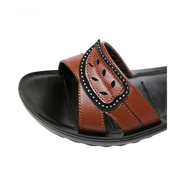 YAERNI Sommeren 2017 Ægte læder Wedges sandaler kvinder sko Sort Rød farve 35-41 størrelsen Tilbage rem B760