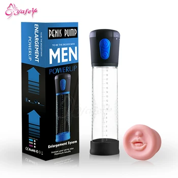 YAFEI Automatisk Penis Udvidelsen Vibrator for Mænd Elektrisk Penis Pumpe Mandlige Penis Pumpe Extender sexlegetøj sexlegetøj til Mænd