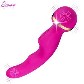 YAFEI Vandtæt Magic AV Wand Massager Vibrator til Kvinder Opvarmet G Spot Vaginal-Klitoris Stimulator Voksen Sex Legetøj til kvinder