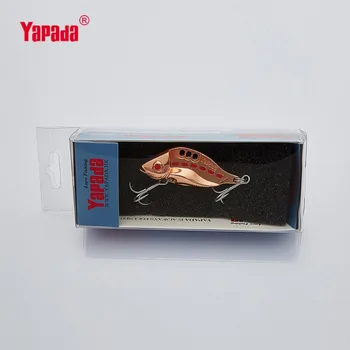 YAPADA VIB 305 Seks Point 10g/15g/20g/25g Treble KROG 40mm/46 mm/50 mm/53mm Metal VIB Flerfarvet Fiskeri Lokker