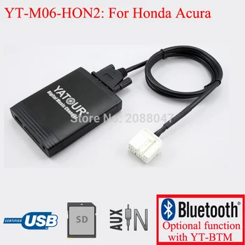 Yatour bil-radio, USB, SD-AUX digital interface for Acura Honda Accord Civic CRV Odyssey Pilot