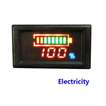 YB28VTM-W Vandtæt Temperatur El-Spænding Digital Meter Tester Batteriet Digital Display Spænding Meter Voltmeter