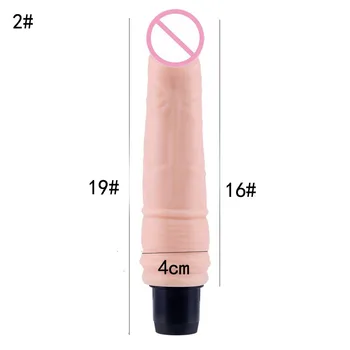 YEAIN Dildo Vibrator Sex Legetøj til Kvinde Mand Kunstig Penis Følelse af Vibrerende Stor Dildo Sex Produkter 7 Typer til Salg