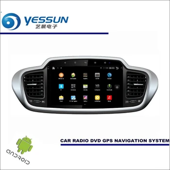 YESSUN Bil Android Multimedia Afspiller Til Kia Sorento UM~2017 Radio Stereo GPS-Kort Nav-Navi ( uden CD og DVD ) 10.1