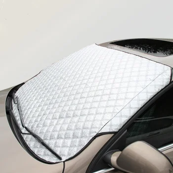 YI KA Bærbare Bil Vindue Parasol Bil Sneen Dækker For SUV/Almindelige UV-Aluminium Plus Bomuld Bil Forrude Sne Blokeret