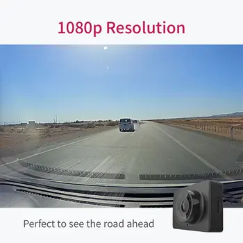 YI Kompakt Dash Kamera, 1080p Full HD Bil Dashboard Kamera med 2,7 
