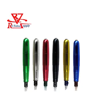 YILONG Nye Roterende Tatovering Maskine & Pamanent Makeup Pen 4.5 w Motor RCA-Forbindelse Linje U-pick 6 Farver