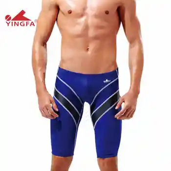 Yingfa FINA godkendt klor resistente racing herre svømme jammere Drenge konkurrencedygtige badebukser konkurrence trainning badedragt