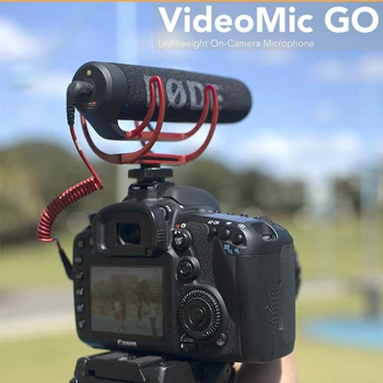 YIXIANG Rode VideoMic GÅ På-Kamera Shotgun Mikrofon til Canon Nikon Sony DSLR-DV-Camcorder til Digital Kamera