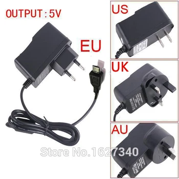 YKSPACE EU USA UK AU-Stik 5V 2A Hurtig opladning af Micro USB Oplader Adapter til Samsung, Huawei Xiaomi Tabletter Android-Telefon, Kabel-1M