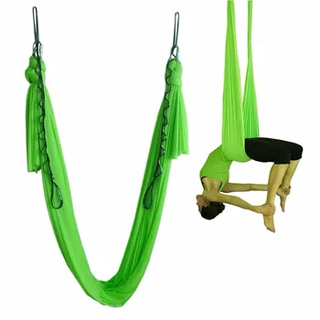 Yoga Flyvende Swing Anti-Tyngdekraft yoga hængekøje stof Antenne trækanordning Yoga hængekøje Udstyr til Pilates body shaping