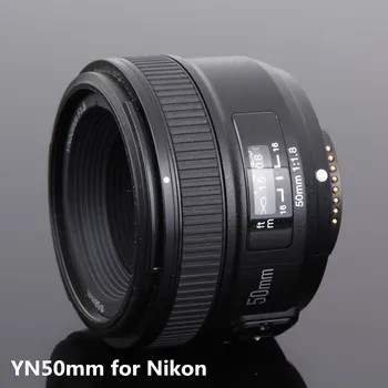 YONGNUO 50mm F1.8 Standard Førsteklasses Kamera Linse YN50mm autofokus Stor Blænde for Nikon D3300 DSLR-for Canon EOS 60D 70D 5D2 5D3