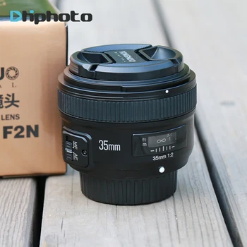 YONGNUO YN-35mm Kamera Linse F2 Linse 1:2 AF / MF Vidvinkel-Fast / Prime autofokus Linse til Nikon til Canon