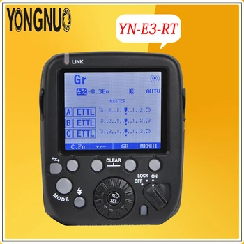 YONGNUO YN-E3-RT 2,4 G TTL Radio Trigger HSS 1/8000s Master Flash Speedlite Transmitter ST-E3-RT til Canon 600EX-RT,YN600EX-RT