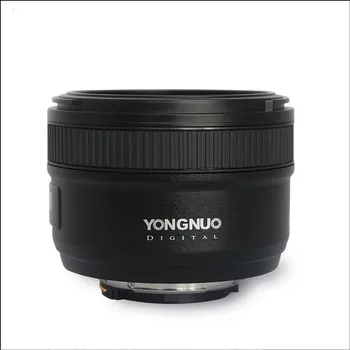 Yongnuo yn35 YN35mm F2 linse Vidvinkel Stor Blænde Fast autofokus Linse + Modlysblænde +linse taske + 58 mm UV filter Til Nikon