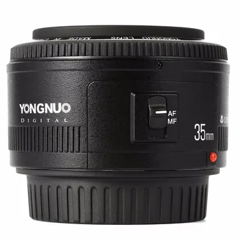 YONGNUO YN35mm F2.0 F2N Linse,YN50mm Linse til Nikon F Mount D7100 D3200 D3300 D3100 D5100 D90 DSLR-Kamera,til Canon DSLR Kamera