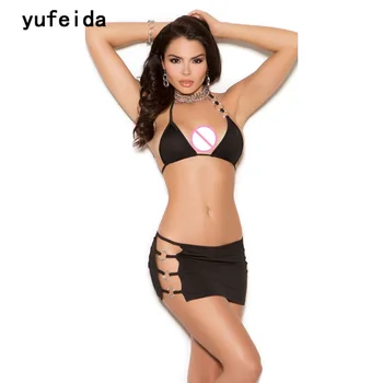 YUFEIDA Nye Natklub Sexet Undertøj Roupas Kostumer Læder Til Kvinder, Sex Shop Para Casal Voksen Porno Spil, Sex Produkt Kostume