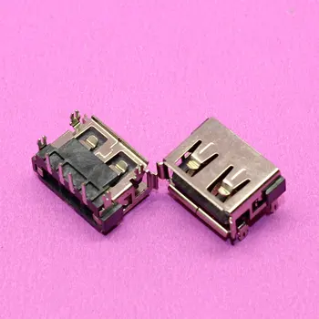 YuXi AC DC USB-Port Stik Stik Stik Stik Pin-kode for Acer, Toshiba Satellie M805D C660 C660D A300D A300 L450 L450D A215, H=6.3
