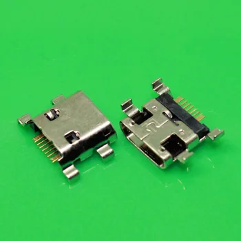 YuXi Mikro-USB-stik stik til Type B Female 5Pin SMD lodning jack To faste fod for samsung S7562 I8190 S7268 S7562