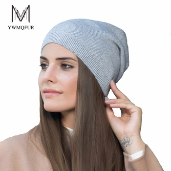 YWMQFUR 2017 Nye ankomst populære hatte kvinders hatte, huer til Forår og Efterår strikket i uld fashional caps gorros H70A