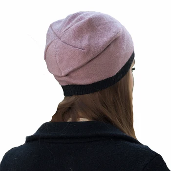 YWMQFUR 2017 Nye ankomst populære hatte kvinders hatte, huer til Forår og Efterår strikket i uld fashional caps gorros H70A