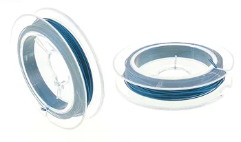 YYW 10ROLLS Tiger Hale Beading Wire Tråd Blandet Farve 0.38/0,5 mm 10m/PC DIY Designer Smykker Snor Reb, Wire Resultater