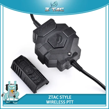 Z Taktiske ZTAC Stil Trådløse PTT-Adapter Kvalitet For Trådløse Hovedtelefon Taktiske Z123