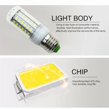 Z20 LED Majs Pære E27 Lampe E14 110/220V SMD5730 48/69Leds Pærer Lampada LED-Lamper Energibesparende Lys til Hjemmet Dropship