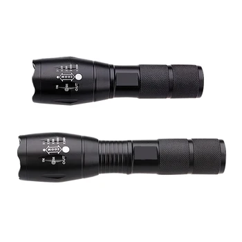 Z50 Jagt lys LED lommelygter belysning XML T6 5000Lm zoomable fakkel lanterne portable light Remote Switch Oplader værktøjskasse