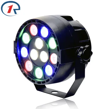 ZjRight 15W fladskærms LED Par lys RGBW Disco Lampe lys fase luces discoteca laserstråle luz de projektor lumiere dmx controller