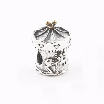 ZMZY Cirkus Legeplads Karrusel Perler 925 Oprindelige Sterling Sølv Charms Passer til Pandora Armbånd DIY Smykker til Kvinder Gave