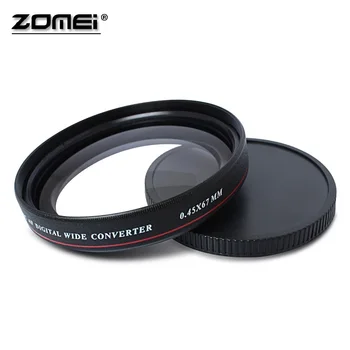 ZOMEI Ultra Slim UV72 40,5 mm 49 mm 52 mm 55 mm 58 mm 62mm 67 mm 72 mm 77mm 0.45 x Vidvinkel Filter-Objektiv til Nikon Canon SLR Kamera