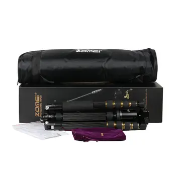ZOMEI Z699C Professionel heavy duty Rejse Carbon Fiber Monopod Stativ&Ball Head Rejse til SLR DSLR Digitale kamera