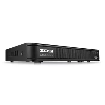 ZOSI 4-I-1-8CH CCTV DVR Sikkerhed DVR H. 264 720P Digital Video-Optager med HDMI Video Output Understøtter iPhone, Android-Telefon
