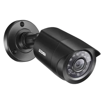 ZOSI 720P HD-TVI 1280TVL CCTV Sikkerhed Kamera ,3,6 mm Linse 24 IR LEDs,65 m Night Vision ,Udendørs Whetherproof overvågningskamera