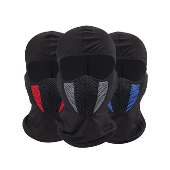Åndbar Gezicht Masker Motorcykel ansigtsmaske Mascara Hurtig Tør Anti-UV-Elefanthue Bivakmuts Ski Motor Sjaal Motorsiklet Maske