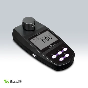 Ægte Brand BANTE Bærbare Turbidimeter turbiditet måleren tester analyzer USB-DATA 2~5 point cal vælges 4 turbiditet enheder