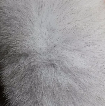 Ægte Fuld Ræv Pels Krave, Tørklæde Scarve på en Naturlig Blå ræv Pels Krave, Tørklæde 100CM*16CM