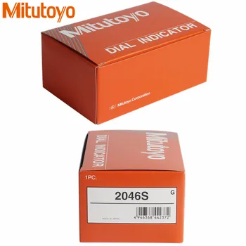 Ægte Japan Mitutoyo opkald Indikator 2046S 0-10 mm/ 0.01 Dial-Test Gauge Mikrometer måleværktøj