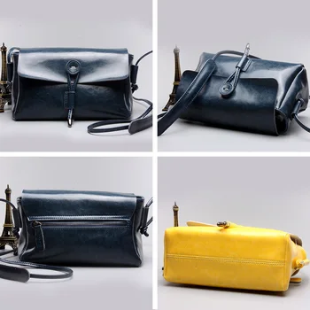 ægte læder kvinder crossbody tasker kendte mærker designer damer håndtasker i høj kvalitet, til damer skulder messenger tasker