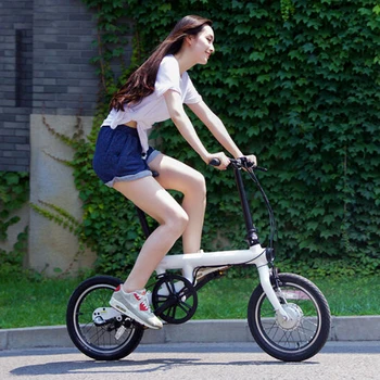 Ægte xiaomi smart el-cykler cykel bærbare mijia Qicycle e sammenklappelig cykel pedelec ebike 18